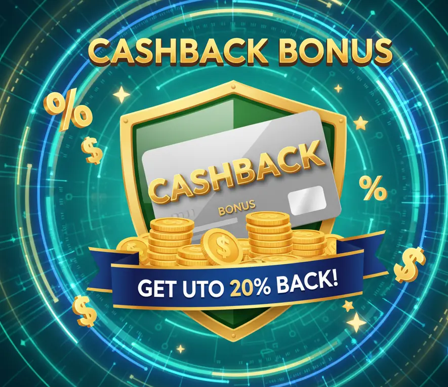 Cashback bonus hos Luna casino