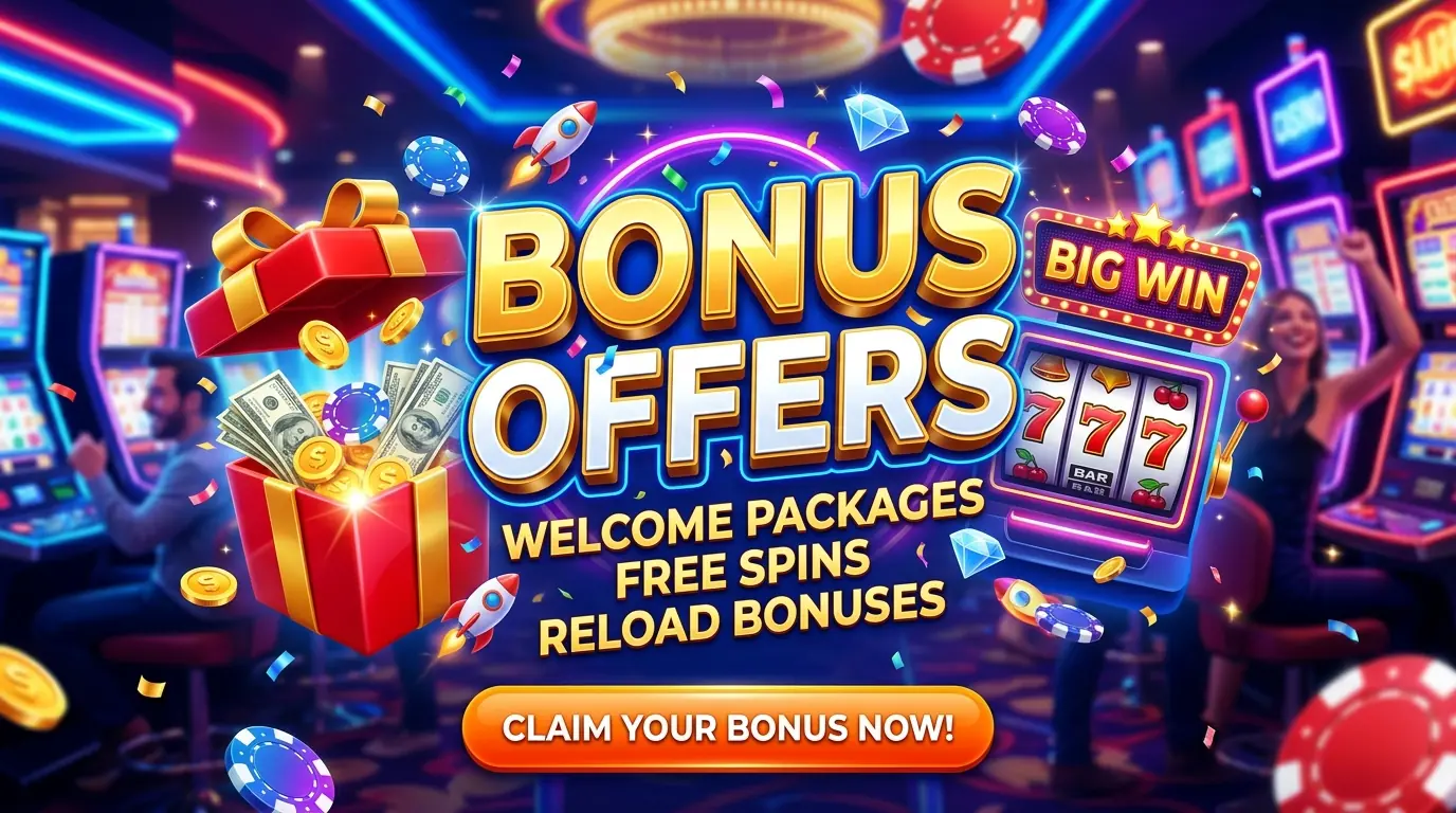 Tilbud hos Luna casino